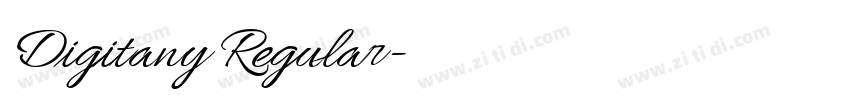Digitany Regular字体转换 Digitany Regular字体转换